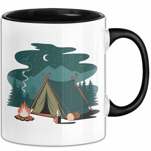 Camper Tasse Geschenkidee für Zeltleben Entdecker Trendation