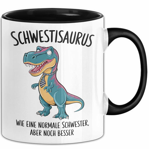 Schwester Tasse Geschenk Wie Eine Normale Schwester Aber Noch Besser Geschenkidee Geburtstag Schwester Trendation