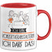 Geschenk für Konzertveranstalterin Tasse Lustige Geschenkidee Geburtstag Ich Bin Konzertveranstalterin Ich Darf Das Rot Trendation