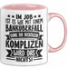Kollegen Tasse Geschenk Im Job Ist Es Wie Mit Einem Banküberfall Ohne Die Richtigen Komplizen Wird Das Nichts Kaffee-Becher Rosa Trendation