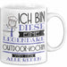 Outdoor-Köchin Tasse Geschenk Ich Bin Diese Eine Legendäre Outdoor-Köchin Von Der Alle Reden Geschenkidee Geburtstag Weihnachten Weiß Trendation