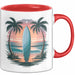 Surfer Tasse Geschenk Lustige Geschenkidee Spruch Für Wellen Jäger Rot Trendation