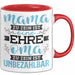 Unbezahlbare Oma Tasse Geschenk Muttertag Spruch Liebevoll Rot Trendation