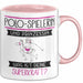 Polo-Spielerin Und Prinzessin Tasse Geschenk Für Eine Polo-Spielerin Geburtstag Was Ist Deine Superkraft Rosa Trendation