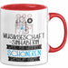 Musikgeschäftsinhaberin Weil Es Keinen Schöneren Beruf Gibt Tasse Geschenk für Eine Musikgeschäftsinhaberin Lustig Rot Trendation