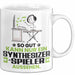 Synthesizer-Spieler Geschenk Tasse So Gut Kann Nur Ein Synthesizer-Spieler Aussehen Geschenkidee Kaffee-Becher Weiß Trendation