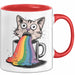 Memelord Tasse Geschenkidee für Meme Süchtige Rot Trendation