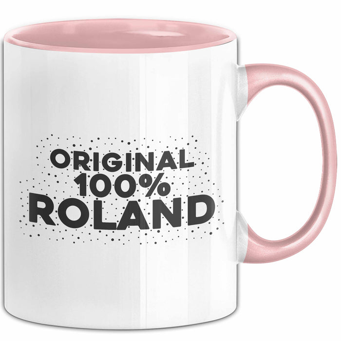 Roland Tasse Original 100% Roland Geschenk Rosa Trendation
