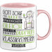 Klassikkennerin Geschenk Becher Tasse Gott Schuf Alle Menschen Gleich Nur Die Besten Durfeten Klassikkennerin Werden Geschenkidee Lustig Rosa Trendation