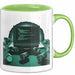 Software Entwickler Tasse Geschenk Lustige Geschenkidee Spruch Für Code Süchtige Grün Trendation