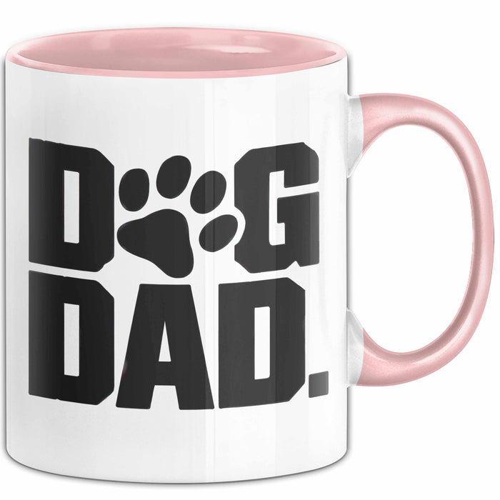 Hund Tierliebhaber Tasse Geschenk Lustige Geschenkidee Spruch Hunde Papa Rosa Trendation