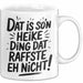 Heike Tasse Geschenk Dat Is So'n Heike Ding Dat Raffste Eh Nicht Geschenkidee Becher mit Name Weiß Trendation