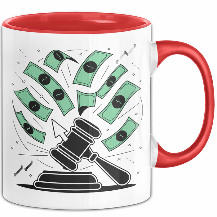 PPC Experte Tasse Geschenk Lustige Geschenkidee Spruch Für Bezahlten Traffic Profis Rot Trendation