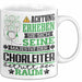 Chorleiter Geschenk Tasse Lustiger Spruch Erheben Sie Sich Der Chorleiter Betritt den Raum Weiß Trendation