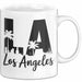 Los Angeles LA Kalifornien USA Tasse Geschenk Lustige Geschenkidee Spruch Weiß Trendation