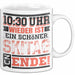 Ski Tasse Geschenk Grafik 10 Uhr 30 Wieder Ist Ein Schöner Skitag Zu Ende Becher Weiß Trendation