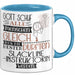 Slackline-Instruktorin Geschenk Becher Tasse Gott Schuf Alle Menschen Gleich Nur Die Besten Durfeten Slackline-Instruktorin Werden Geschenkidee Lustig Blau Trendation