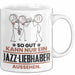 Jazz-Liebhaber Geschenk Tasse So Gut Kann Nur Ein Jazz-Liebhaber Aussehen Geschenkidee Kaffee-Becher Weiß Trendation