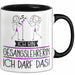 Geschenk für Gesangslehrerin Tasse Lustige Geschenkidee Geburtstag Ich Bin Gesangslehrerin Ich Darf Das Trendation