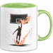 Basketballspieler Tasse Geschenk Lustige Geschenkidee Spruch Für Korb Liebhaber Grün Trendation