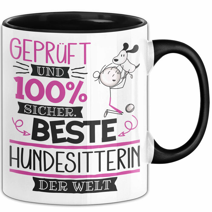 Hundesitterin Geschenk Becher Tasse Gott Schuf Alle Menschen Gleich Nur Die Besten Durfeten Hundesitterin Werden Geschenkidee Lustig Trendation