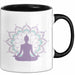 Yoga Liebhaber Tasse Geschenkidee für Zen Posen Suchende Trendation