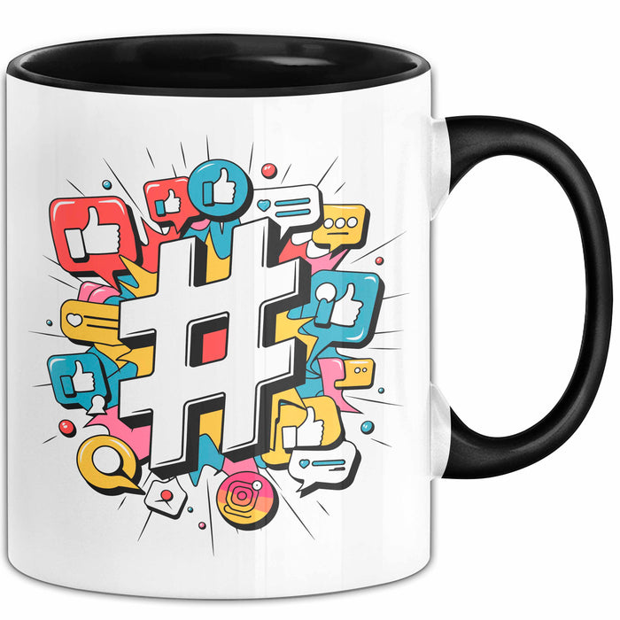 Social Media Manager Tasse Geschenkidee digitale Vermarkter Trendation