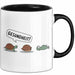 Schildkröte Tierliebhaber Tasse Geschenk Lustige Geschenkidee Spruch Gesundheit Trendation