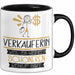 Verkäuferin Weil Es Keinen Schöneren Beruf Gibt Tasse Geschenk für Eine Verkäuferin Lustig Trendation