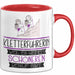 Kletterführerin Weil Es Keinen Schöneren Beruf Gibt Tasse Geschenk für Eine Kletterführerin Lustig Rot Trendation