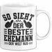 Ehemann Tasse Geschenk So Sieht Der Beste Ehemann Der Welt Aus Weiß Trendation