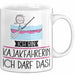 Geschenk für Kajakfahrerin Tasse Lustige Geschenkidee Geburtstag Ich Bin Kajakfahrerin Ich Darf Das Weiß Trendation