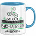 BMX-Fahrerin Geschenk Tasse So Gut Kann Nur Eine BMX-Fahrerin Aussehen Geschenkidee Geburtstag Weihnachten Lustig Blau Trendation