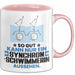 Synchronschwimmerin Geschenk Tasse So Gut Kann Nur Ein Synchronschwimmerin Aussehen Geschenkidee Kaffee-Becher Rosa Trendation