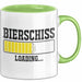 Bierschiss Loading Tasse Geschenk Der Morgen Danach Grün Trendation
