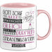 Straßenmusikerin Geschenk Becher Tasse Gott Schuf Alle Menschen Gleich Nur Die Besten Durfeten Straßenmusikerin Werden Geschenkidee Lustig Rosa Trendation