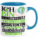 Umweltschutztechnische Assistentin Ausbildung Start Geschenk Tasse Ich Bin Umweltschutztechnische Assistentin In Der Ausbildung Ich Darf Das Kaffee-Becher Geschenkidee Blau Trendation