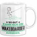 Wakeboarder Geschenk Tasse So Gut Kann Nur Ein Wakeboarder Aussehen Geschenkidee Kaffee-Becher Weiß Trendation