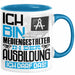 Mediengestalter Ausbildung Tasse Geschenk Ich Bin Mediengestalter In Der Ausbildung Ich Darf Das Geschenkidee Spruch Blau Trendation
