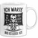 Lehrer Unterricht Tasse Geschenk Lustige Geschenkidee Spruch Ich Warte Bis Es Leise Ist Weiß Trendation