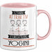 Yogini Tasse Geschenk Becher Stark Attraktiv Furchtlos Yogini Lustige Geschenkidee Rosa Trendation
