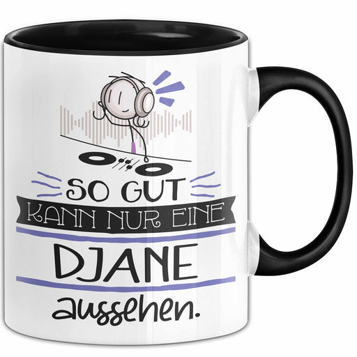 DJane Geschenk Tasse So Gut Kann Nur Eine DJane Aussehen Geschenkidee Geburtstag Weihnachten Lustig Trendation