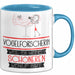 Vogelforscherin Weil Es Keinen Schöneren Beruf Gibt Tasse Geschenk für Eine Vogelforscherin Lustig Blau Trendation