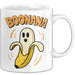 Banane Halloween Feier Tasse Geschenk Lustige Geschenkidee Spruch Boonana Weiß Trendation