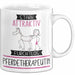 Pferdetherapeutin Tasse Geschenk Becher Stark Attraktiv Furchtlos Pferdetherapeutin Lustige Geschenkidee Weiß Trendation