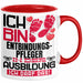 Entbindungspfleger Ausbildung Tasse Geschenk Ich Bin Entbindungspfleger In Der Ausbildung Ich Darf Das Geschenkidee Spruch Rot Trendation