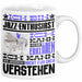 Jazz-Enthusiast Geschenk Tasse Lustige Geschenkdiee für einen Jazz-Enthusiast Geburtstag Ich Bin Jazz-Enthusiast Ich Kann Es Dir Erklären Aber Nicht Für Dich Verstehen Weiß Trendation