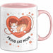 Katzen Mama Tasse Geschenk Lustige Geschenkidee Spruch Für Katzen Eltern Rosa Trendation