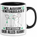 Klassik-Enthusiast Tasse Geschenk für Klassik-Enthusiast Der Mann Der Alles Kann Geschenkidee zum Geburtstag Schwarz Trendation