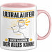 Ultraläufer Tasse Geschenk für Ultraläufer Der Mann Der Alles Kann Geschenkidee zum Geburtstag Rosa Trendation